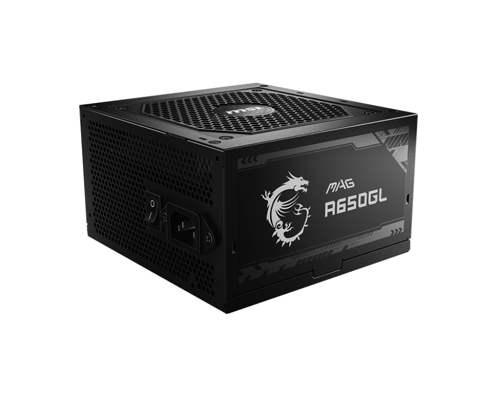 MSI MAG A650GL power supply unit 650 W 20+4 pin ATX ATX Black