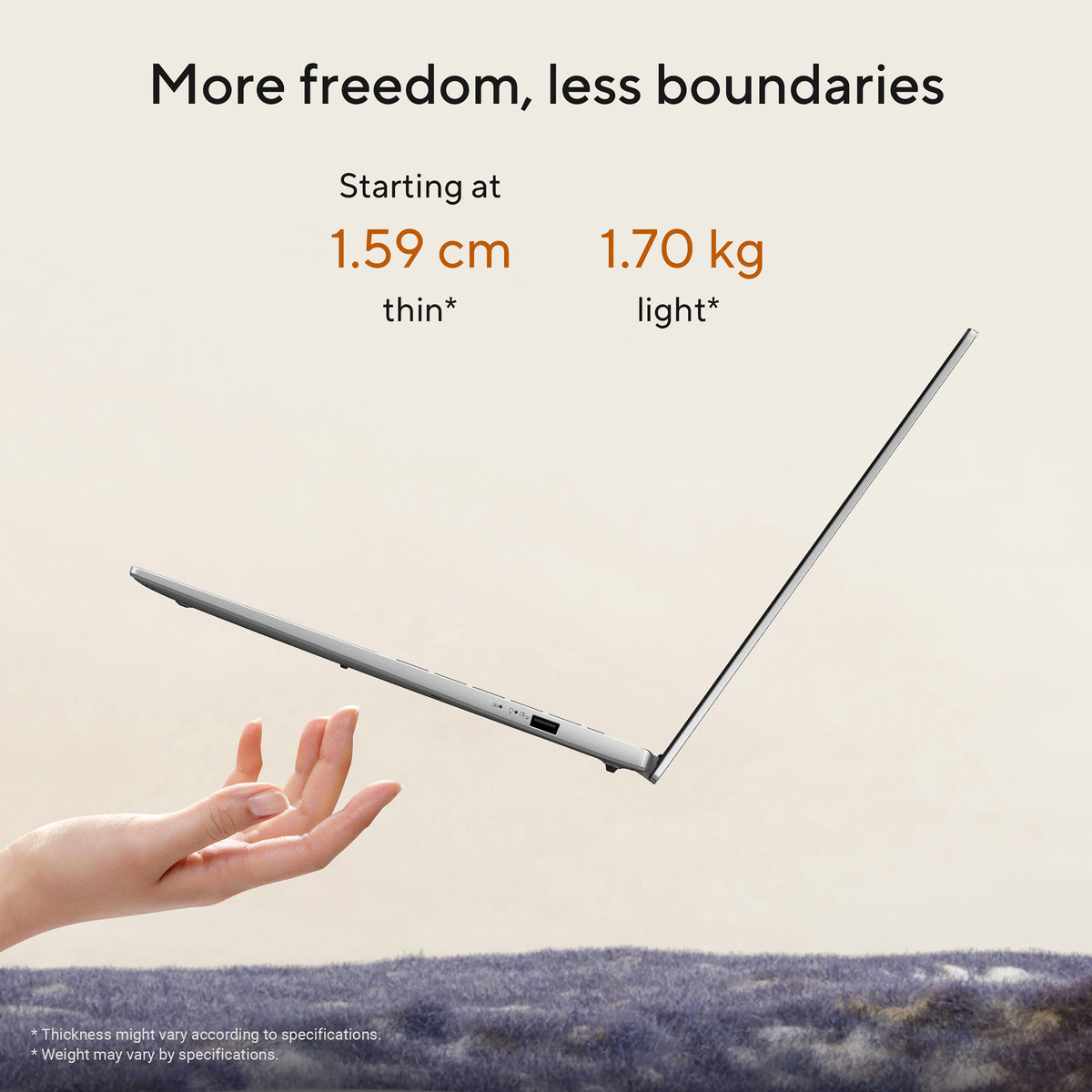 ASUS Vivobook S16 M3607GA-SH011W Copilot+ PC AMD Ryzen™ AI 7 445 Laptop 40.6 cm (16") WUXGA 16 GB DDR5-SDRAM 512 GB SSD Wi-Fi 6 (802.11ax) Windows 11 Home Grey