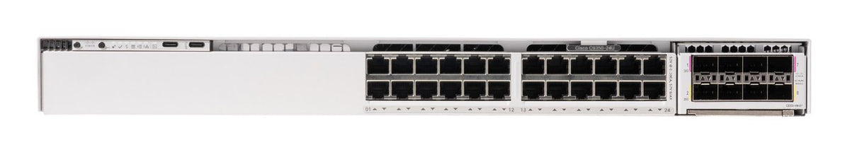 Cisco C9350-24U features 24 ports, 60W, UPOE (IEEE 802.3bt Type 3)