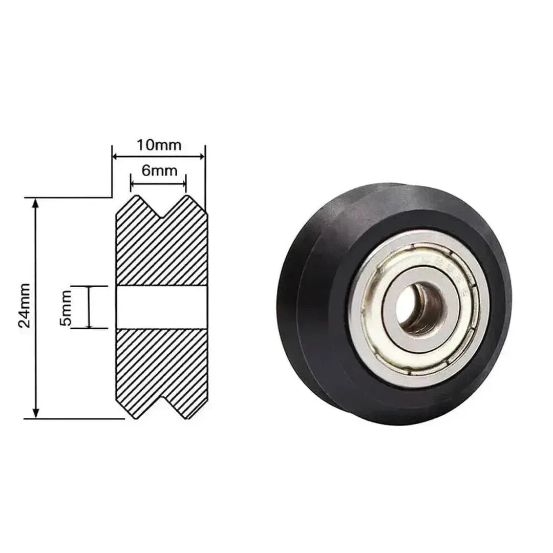 Wheel for V-Slot Aluminium Extrusion