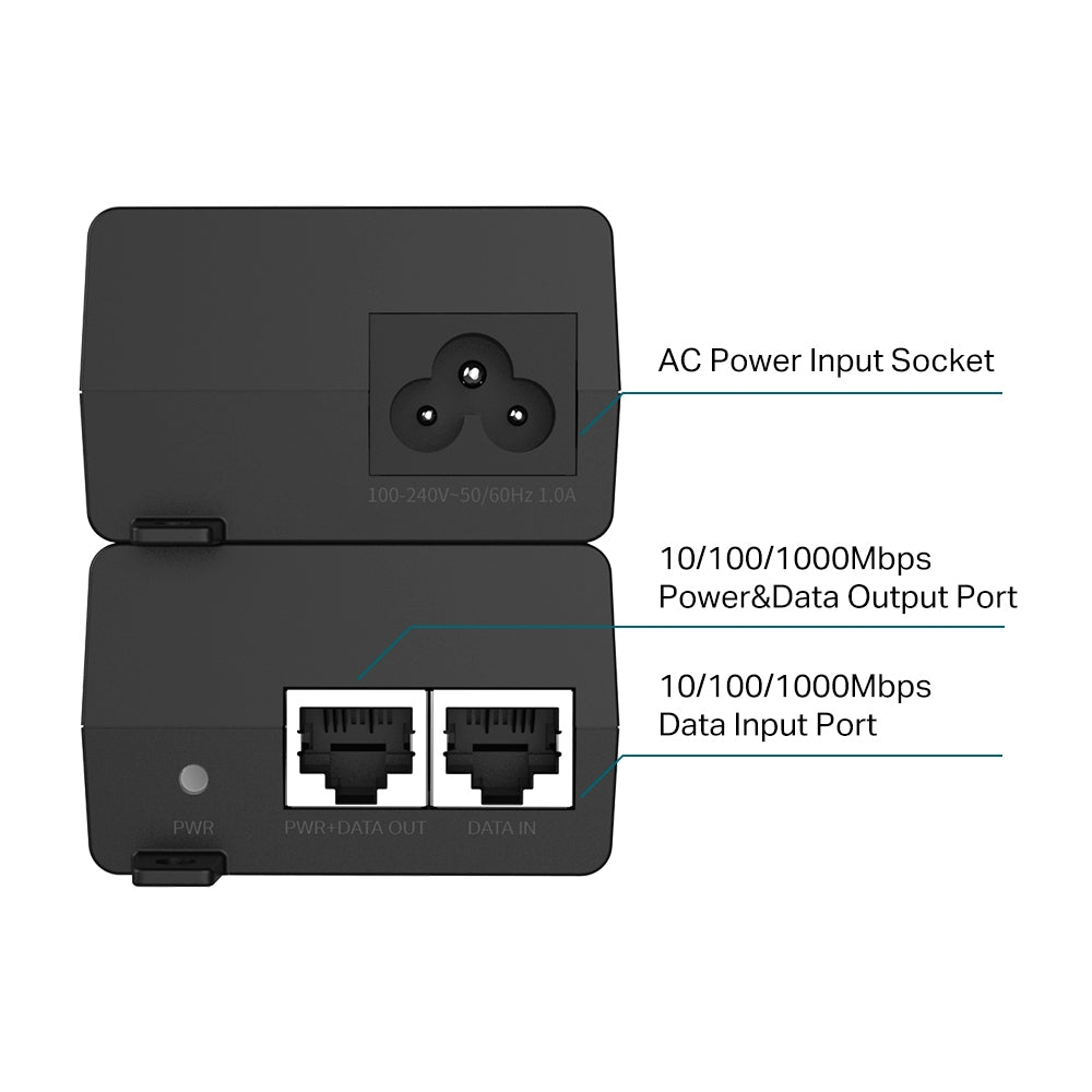 TP-Link Omada PoE+ Injector Adapter