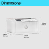 HP LaserJet M110w Printer
