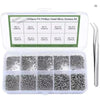 1200pcs Micro Screw Assortment