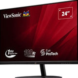 Viewsonic VA2432-H-2 24 Inch IPS Frameless Monitor,  Full HD, LED, Widescreen, 100Hz, 1ms, VGA, HDMI, VESA