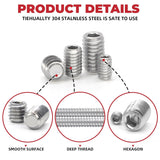 400pcs Grub Screw Assortment
