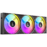 Antec Connect 120 ARGB 3-Pack 120mm PWM Fans with Daisy Chain Design and Vibration-Absorbing Pads