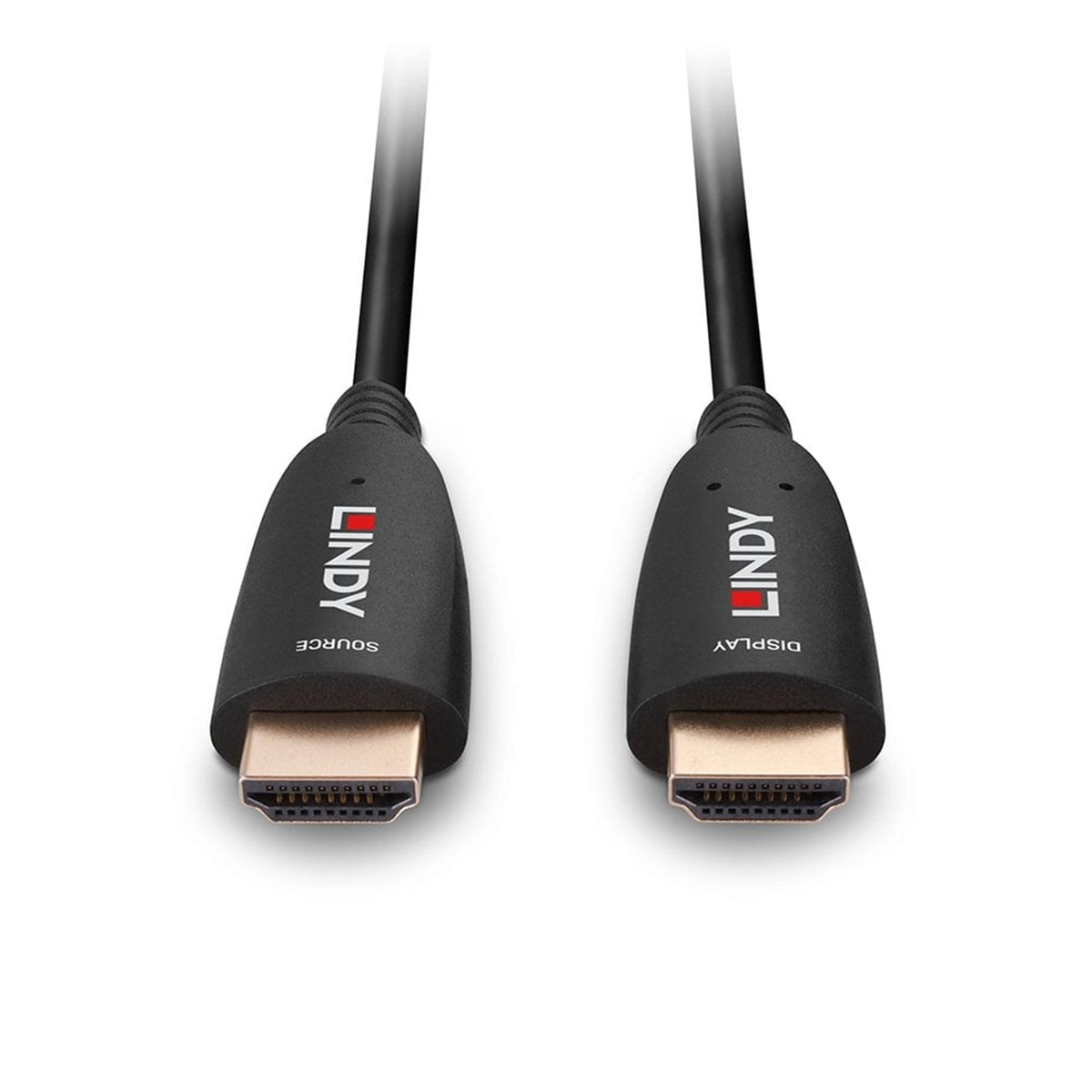 Lindy 38510 10m HDMI (M) 2.1 Anthra Line 7680x4320@60Hz / 3840x2160@120Hz Fibre Optic Hybrid Cable - Black