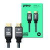 Prevo HDMI-2.1-3M HDMI Cable, HDMI 2.1 (M) to HDMI 2.1 (M), 3m