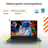 ASUS Vivobook Go 15 E1504FA-BQ5513W AMD Ryzen™ 5 40 Laptop 39.6 cm (15.6") Full HD 8 GB LPDDR5-SDRAM 256 GB SSD Wi-Fi 6E (802.11ax) Windows 11 Home Silver