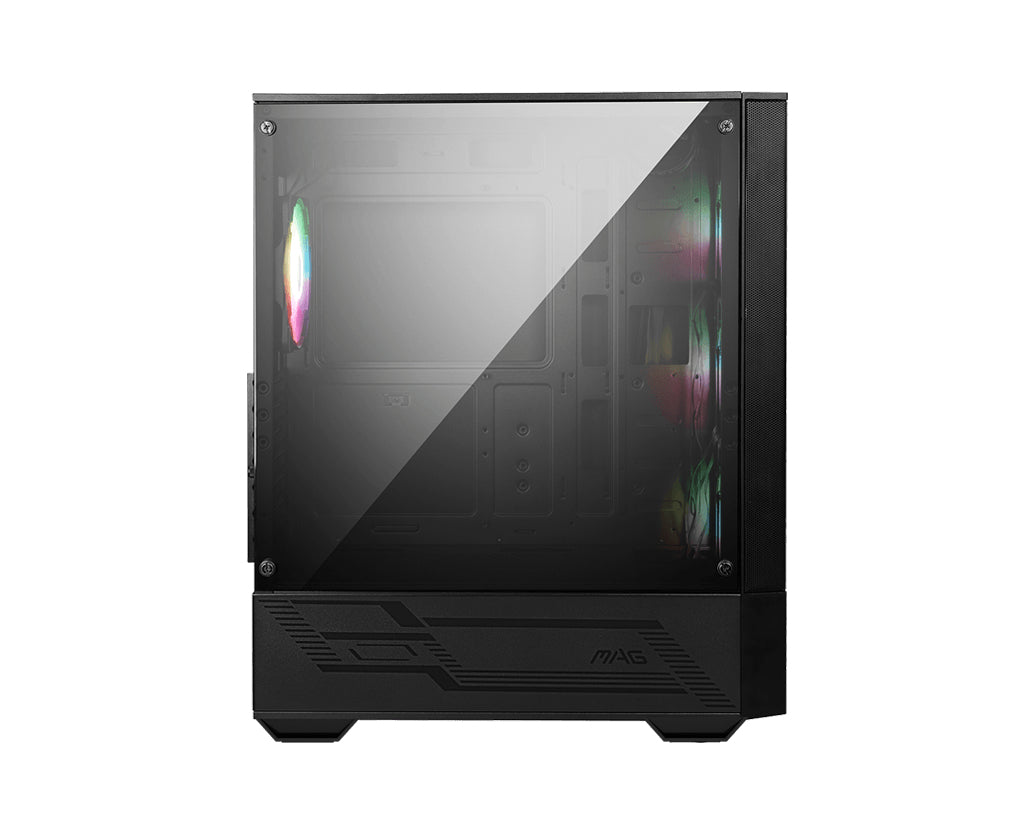 MSI MAG Forge 112R Midi Tower Black, Transparent