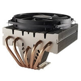 be quiet! Shadow Rock TF 2 Fan CPU Cooler, Universal Socket, Silence-Optimized 135mm PWM Black Cooling Fan, 1400RPM, 5 Heat Pipes, 160W TDP, Space Saving Top-Flow Design