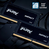 Kingston Technology FURY 8GB 4800MT/s DDR5 CL38 SODIMM Impact