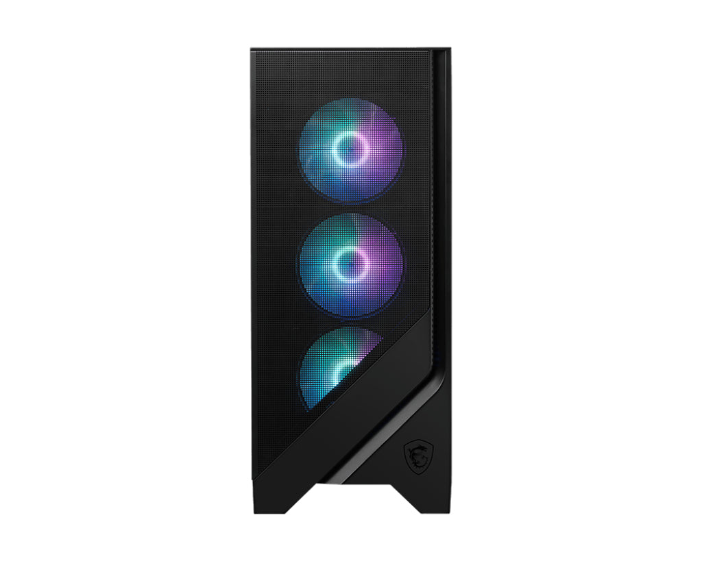 MSI MAG Forge 320R AIRFLOW Micro Tower Black, Transparent